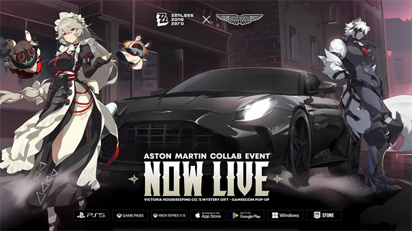 阿斯顿·马丁×《绝区零》联动PV公布