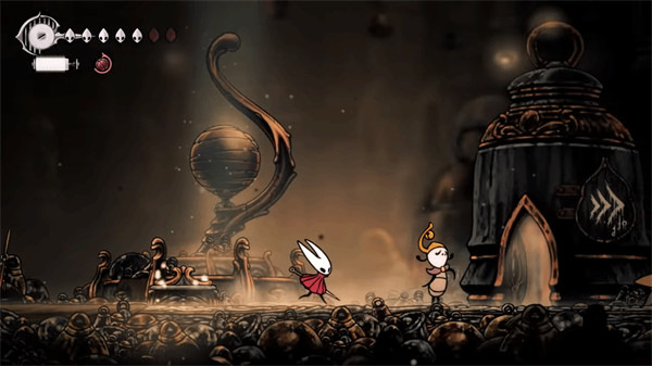 2D类银河恶魔城游戏《空洞骑士》系列续作《空洞骑士：丝之歌》将于9月4日上线