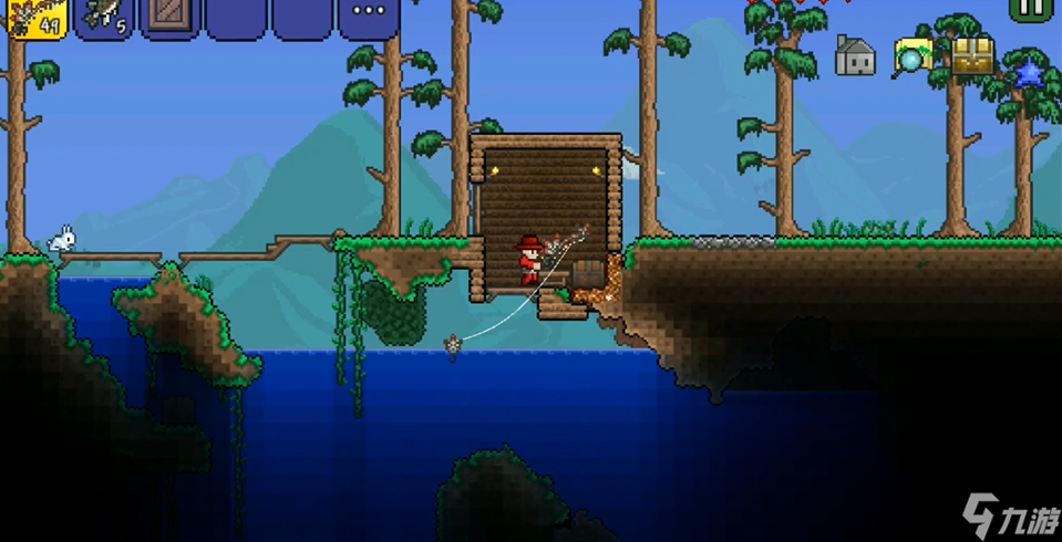 泰拉瑞亚肉山前钓鱼能钓到什么