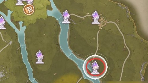 无限暖暖敲下纪念之章圣地花谷盖章点位一览