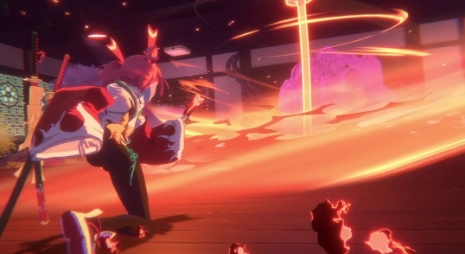 动漫风3D动作游戏《炎姬》Steam特别好评