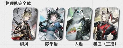 明日方舟终末地黎风毕业物理队配队攻略