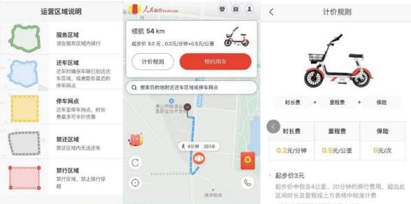 人民出行押金多少 人民出行收费标准