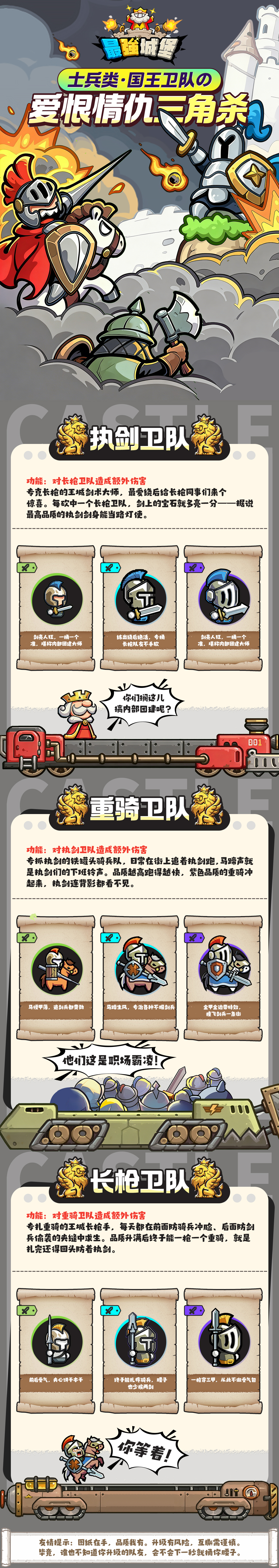 最强兵器谱之国王卫队三角杀