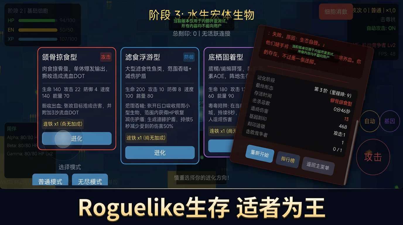 生物进化2什么时候出 公测上线时间预告