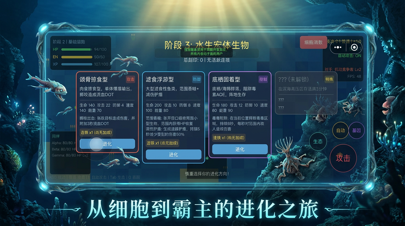 生物进化2什么时候出 公测上线时间预告