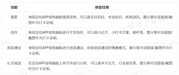 豆包AI大学生激励计划是什么东西_可以获得什么奖励