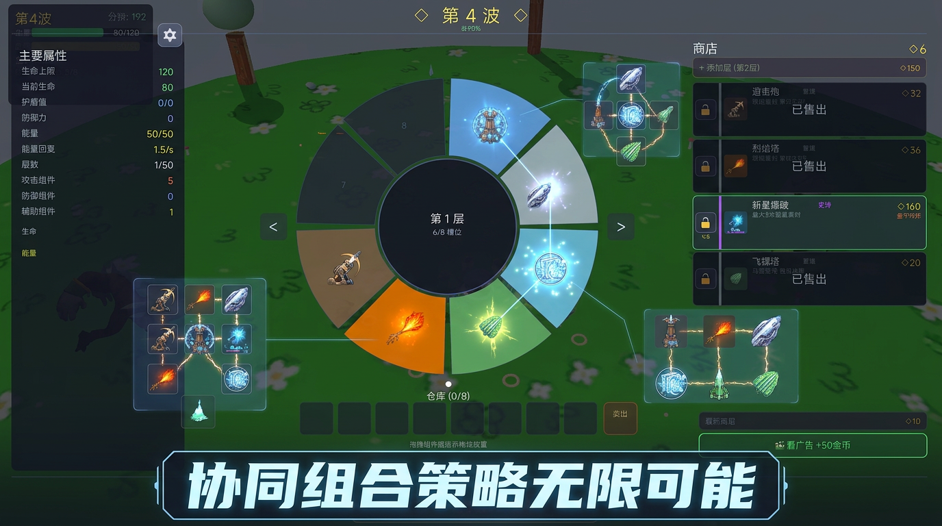 模块之塔：无限防线好玩吗 模块之塔：无限防线玩法简介