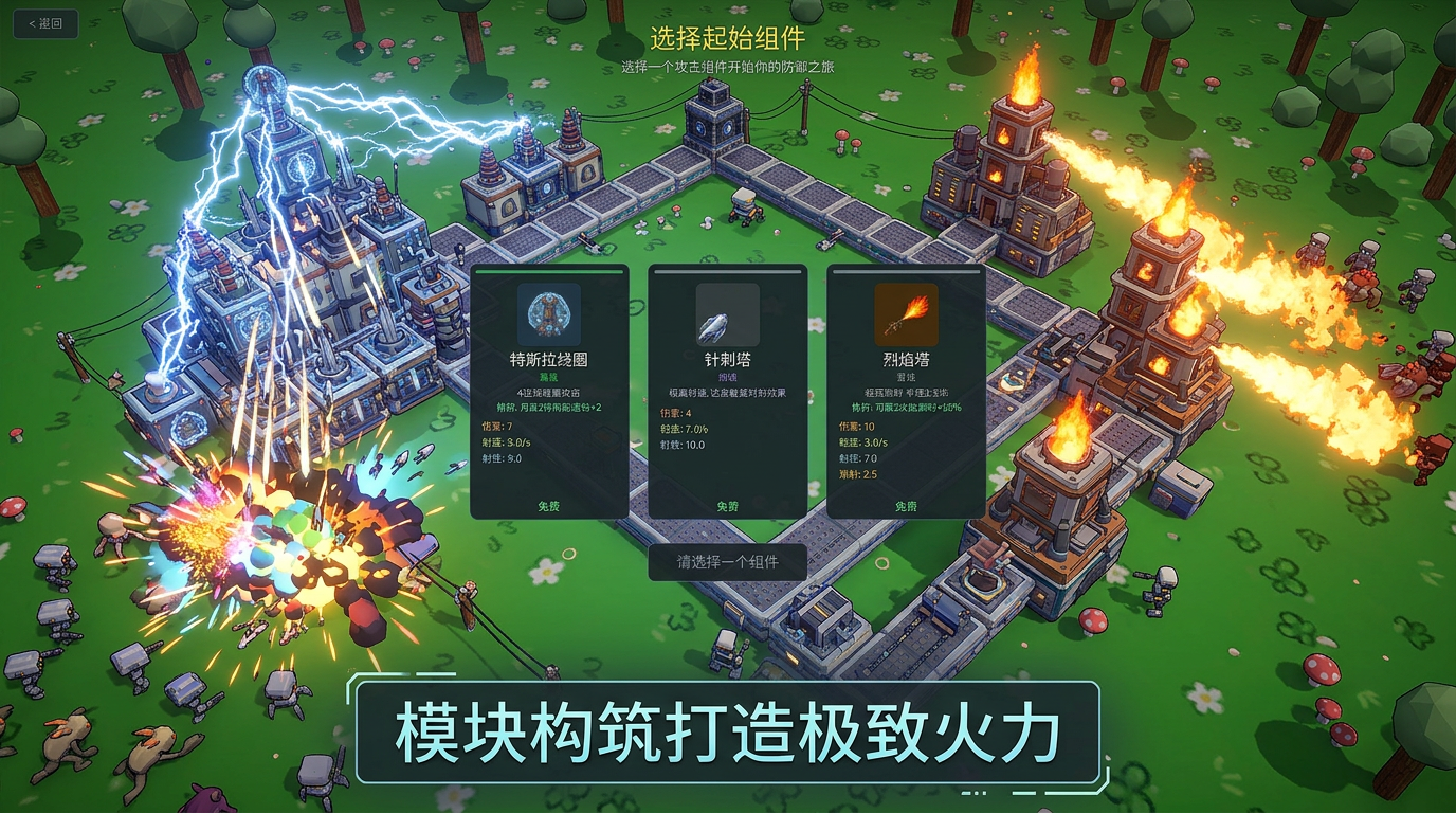 模块之塔:无限防线好玩吗 模块之塔:无限防线玩法简介