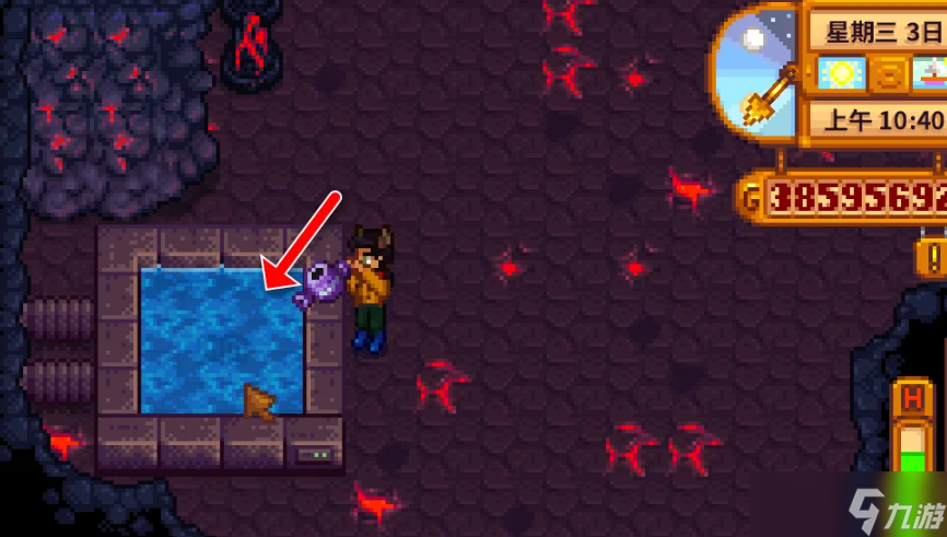 星露谷物语地牢在哪里