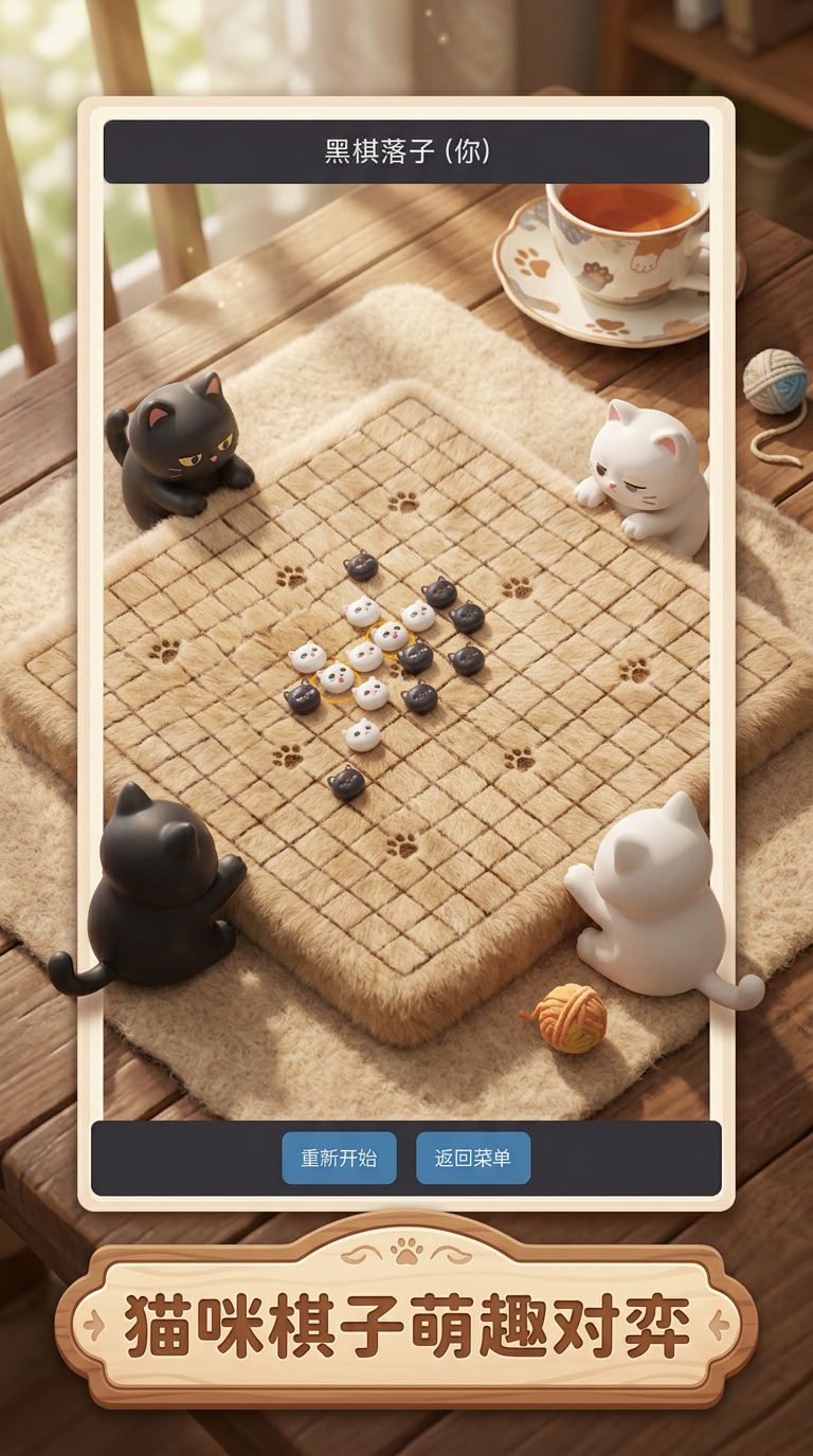 五子棋窜喵什么时候出 公测上线时间预告