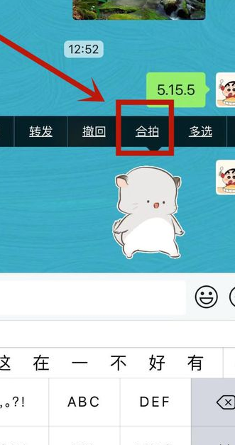 微信表情包合拍是什么意思 微信合拍表情在哪