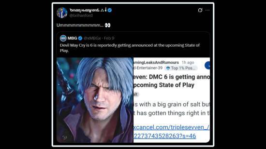 鬼泣6公布传闻澄清玩家期待落空