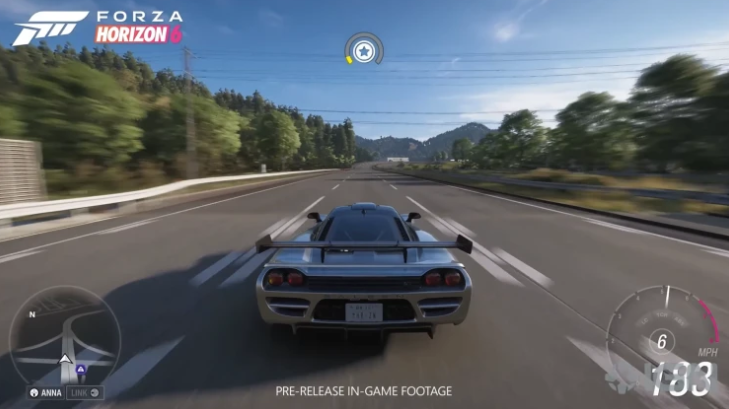 极限竞速地平线6实机演示引车流密度争议